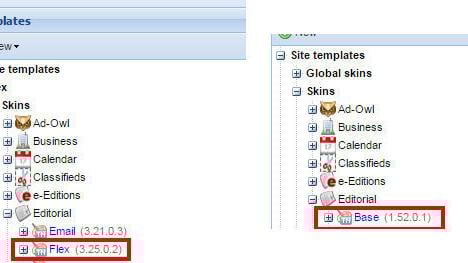 Global Site Templates Vs Components